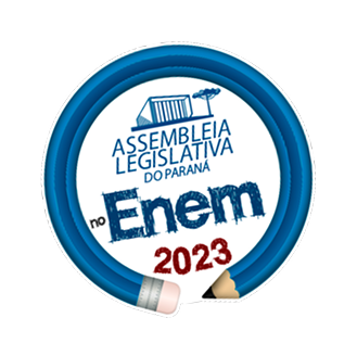 Logo da Assembleia no ENEM